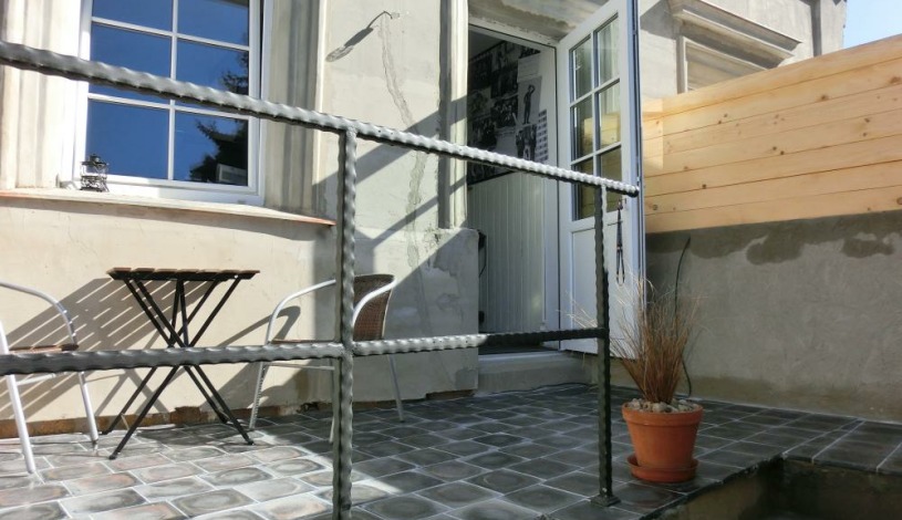 Apartmán u zámku Jindřichův Hradec - apartman u zamku  s terasou (2+1), [2+2] Apartmán se 2 lůžky a 2 přistýlkami